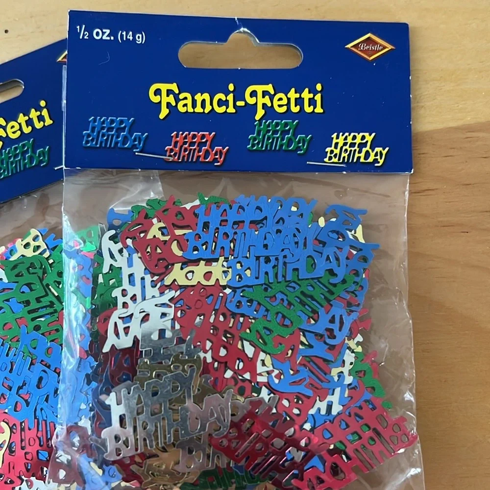 “Happy Birthday” fanci-fetti confetti